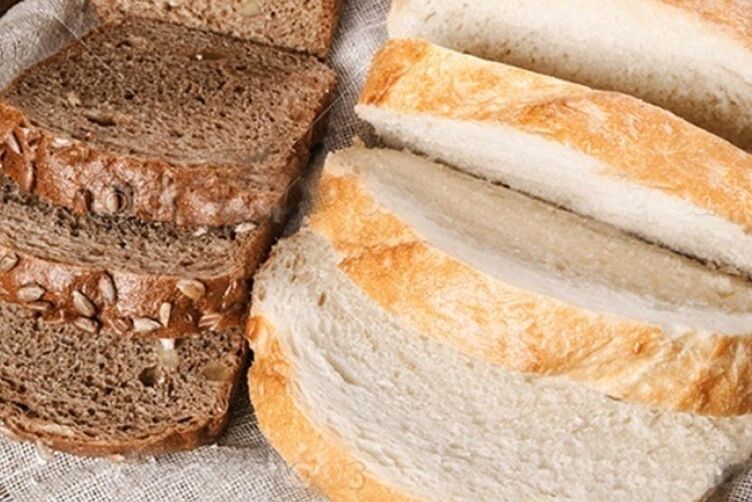При подагрі дозволено до вживання чорний та білий хліб